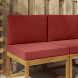  Jastuk za vanjsku sofU 2 pcs boja crnog vina Poliester | shoptok.hr