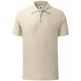Fruit Of The Loom Men's beige Iconic Polo Friut of the Loom T-shirt cene