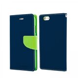 Goospery preklopna torbica Fancy Diary iPhone 5/5S - modro rumena Cene