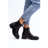 Boto Women's Low-Cut Ankle Boots on Flat Heel Black Kassona | ePonuda.com