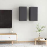 vidaXL TV ormarići 2 kom sivi 30,5 x 30 x 60 cm od iverice | shoptok.hr