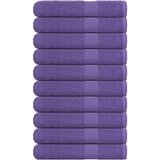 vidaXL Ručnici 10 kom ljubičasti 100 x 200 cm 360 gsm od 100 % pamuka | shoptok.hr