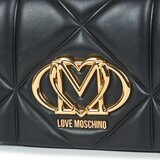 Love Moschino Torbe za čez ramo EMBOSSED QUILTED JC4043 Črna | Shoptok.si