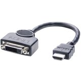 Lindy HDMI / DVI adapterski kabel HDMI-A utikač, DVI-D 24+1-polna utičnica 0.20 m crna 41227 HDMI kabel Cijene