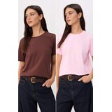 TRENDYOLMILLA Ženski set majici TWOSS20TS0141, Višebojni | Eponuda.com