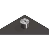vidaXL Kuhinjski Backsplash Tamnosiva Kaljeno staklo 90 x 50 x 0.6 cm | shoptok.hr