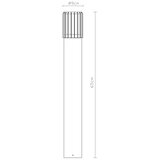 Globo 32162 - Spoljašnja lampa MERVIN 1xE27/15W/230V IP54 65 cm | Eponuda.com