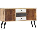 vidaXL Komoda 118x30x62 cm trden mangov les | Shoptok.si