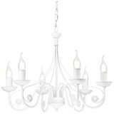  Luster na lancu DONATO 6xE14/40W/230V bela | Eponuda.com