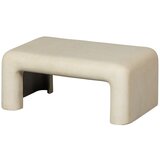 WOOOD Kremno bele mizice v kompletu 2 ks v kamnitem dekorju 42x92 cm Stani – | Shoptok.si