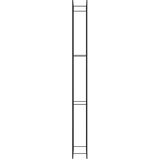  Stalak za drva za ogrjev mat crni 110x28x312 cm čelični | Eponuda.ba