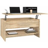  Stolić za kavu boja hrasta sonome 80x50x40 cm konstruirano drvo | shoptok.hr