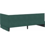  Kutni krevetni okvir s madracem 2 kom. Tamnozelena 90 x 200 cm | shoptok.hr