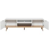 MID.YOU TV-ELEMENT bela, hrast sonoma | Shoptok.si