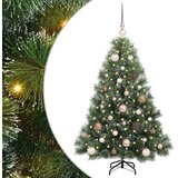  Umjetno božićno drvce s stalakom Zelena 120 cm PE i PVC Slike