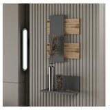 Hanah home polica belita oak anthracite