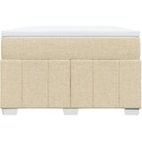  Krevet box spring s madracem krem 120 x 190 cm od tkanine | shoptok.hr