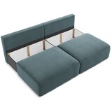 Makamii Tirkizna sklopiva/s prostorom za odlaganje sofa 216 cm Kalena – | shoptok.hr