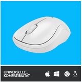 Logitech M220 Silent brezžična optična bela miška | Shoptok.si