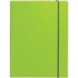Optima Mapa kartonska s gumicom lak A4/3 cm zelena 22492 | shoptok.hr