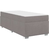  Krevetna konstrukcija Ostalo Sivo-smeđa 90 x 200 cm tkanina | shoptok.hr