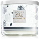 Bath & Body Works Vanilla Pumpkin Marshmallow mirisna svijeća s esencijalnim uljem 411 g | shoptok.hr
