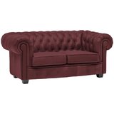 Landscape CHESTERFIELD ZOFA, bordo tekstil | Shoptok.si