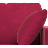  Set sofe 2 pcs Vinska crvena 138 x 78 x 80 cm Baršun | shoptok.hr