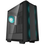 DeepCool Računalniško ohišje CC560 V2, ATX, LED, kaljeno steklo, črno | Shoptok.si