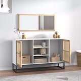  Komoda bijela 105 x 30 x 65 cm od konstruiranog drva | shoptok.hr