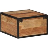  Zidni noćni ormarić 35 x 35 x 20 cm od masivnog drva bagrema | shoptok.hr