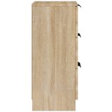  Komoda boja hrasta sonome 30 x 30 x 70 cm konstruirano drvo | Eponuda.com