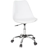 MID.YOU Vrtljivi Stol Fancy Pro, Bela | Shoptok.si