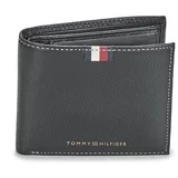 Tommy Hilfiger TH CORP LEATHER CC AND COIN Crna