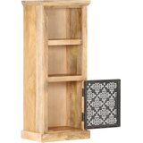  Visoka komoda s vratima 45 x 32 x 110 cm od masivnog drva manga | shoptok.hr