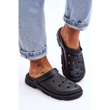 Boto Women's Rubber Crocs Black Rabios | ePonuda.com