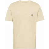 Carhartt WIP Majica boja pijeska / siva / narančasta