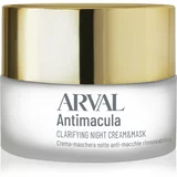 Arval Antimacula obnovitvena nočna kremasta maska proti pigmentnim madežem 50 ml