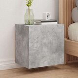 vidaXL Zidni TV ormarići 2 kom siva boja betona 40 5x30x40 cm drveni | shoptok.hr