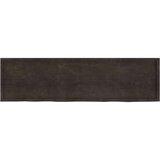  Polica tamnosmeđa 220x60x(2-4) cm od obrađene hrastovine | shoptok.hr