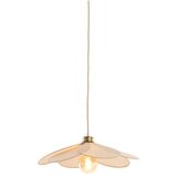 Light & Living Kremno bela viseča svetilka s tekstilnim senčilom Fyano – | Shoptok.si