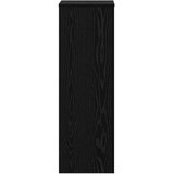 Stalak za biljke Crni hrast 33 x 33 x 100 cm Konstruirano drvo | shoptok.hr