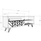 Hanah home TV Comoda Venedik Bijela | Eponuda.ba