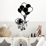 Wallity Zidna dekoracija Astronaut 2, 44 x 70 cm, Crna | ePonuda.com