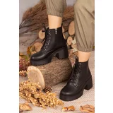 armonika FLR14 HIGH SOLE LAPPED WARM LINED BOOTS