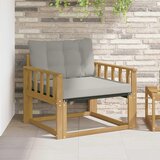  Set vanjskih sofa Čvrsto drvo akacije i Textilene | shoptok.hr