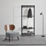 Mömax Samostoječ Obešalnik Stilos, Črna | Shoptok.si