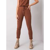 BASIC Feel Good Sweatpants-RV-DR-3589.07X-dark brown | Shoptok.si