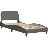  Okvir za krevet bez madraca tamnosivi 80x200 cm od tkanine | shoptok.hr