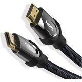  HDMI 2.0 4K kabl 10m metalno kuciste, pozlacen konektor, platnom presvucen kabl crni | Eponuda.com